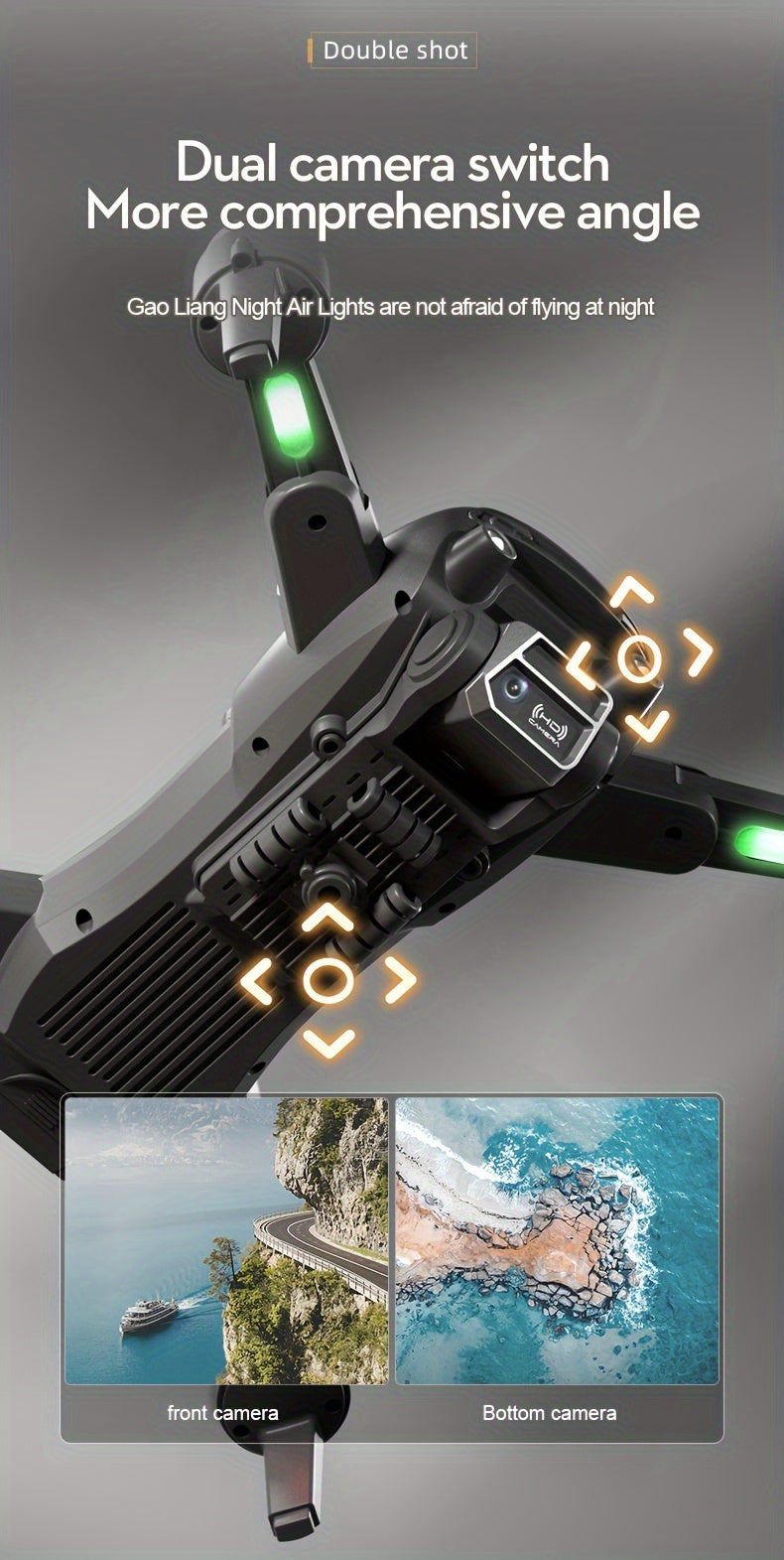 FPV Drone S2S Dual Camera