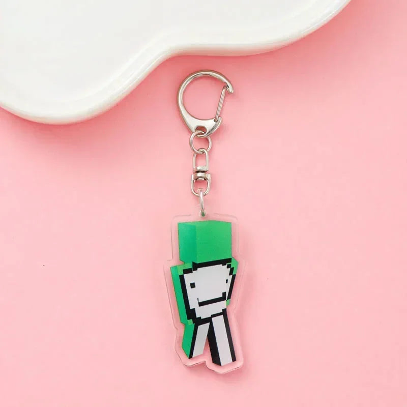 Cute Minecraft Keychain
