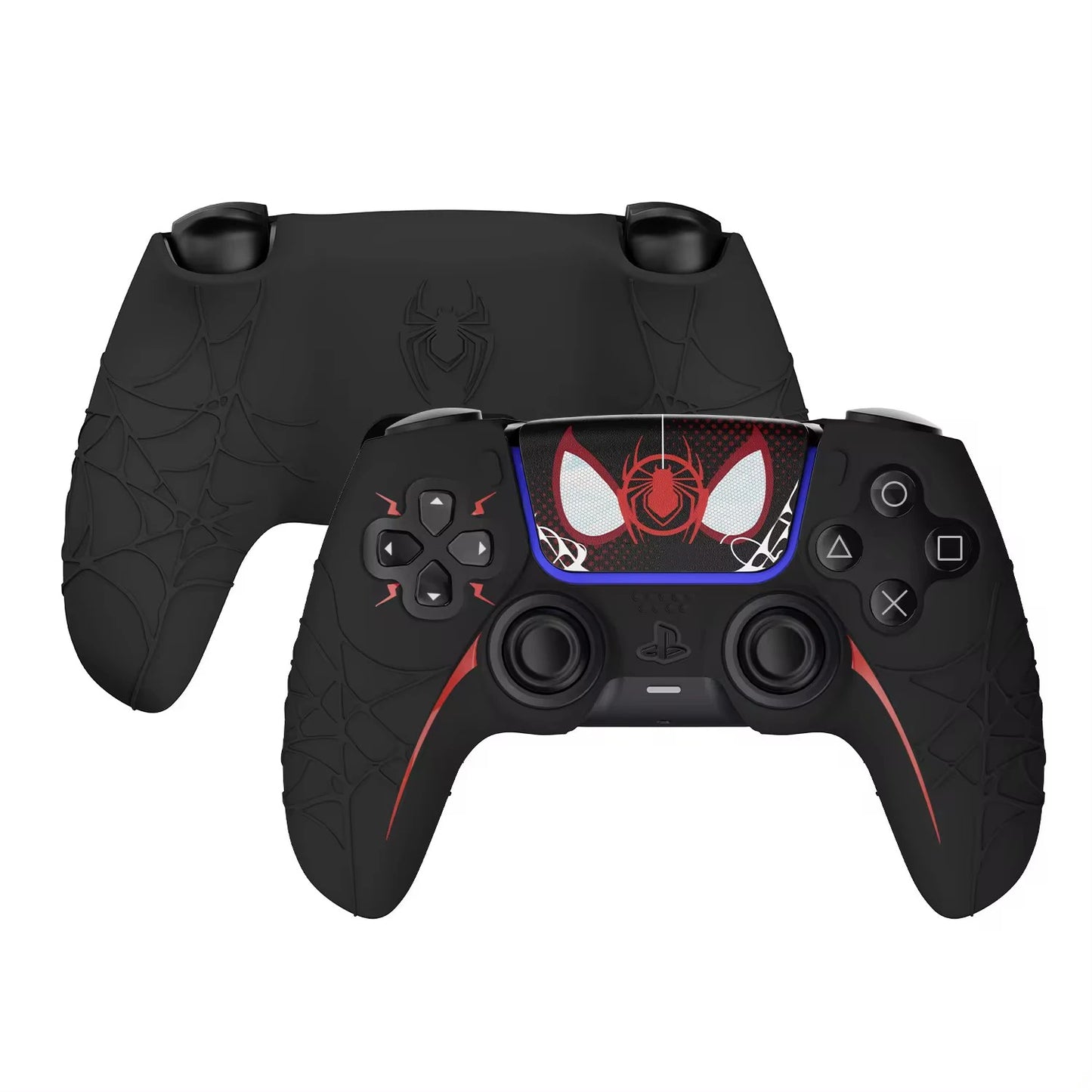 New Spider Web Silicone Skin For PS5 Controller
