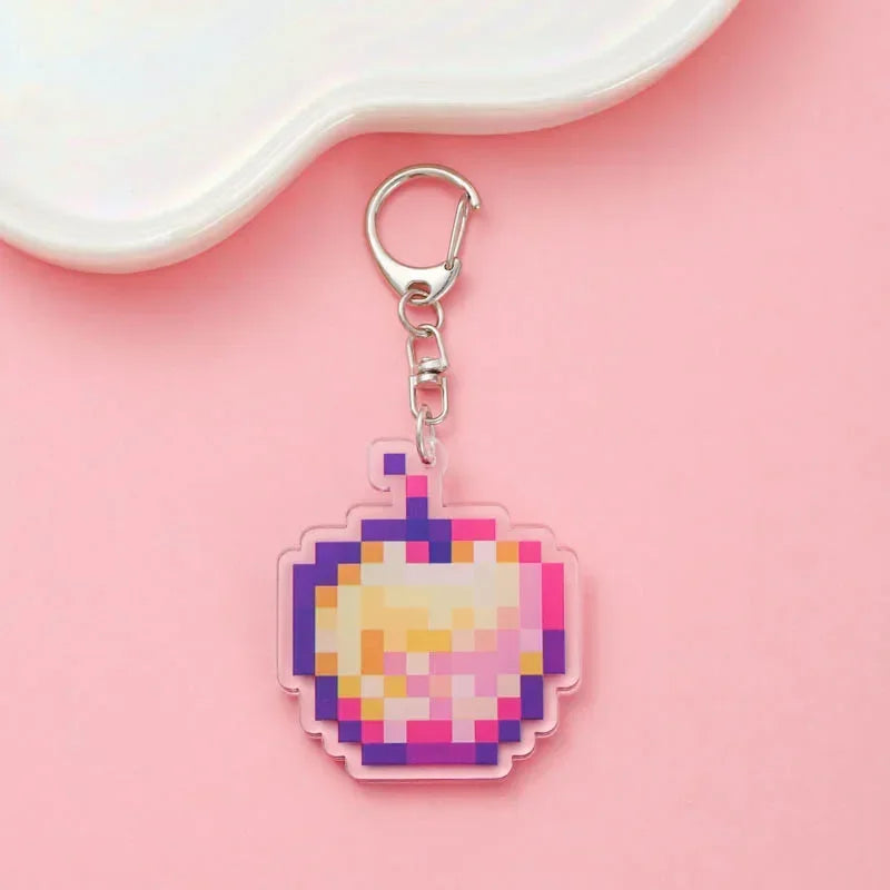 Cute Minecraft Keychain