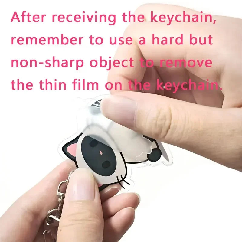 Cute Minecraft Keychain