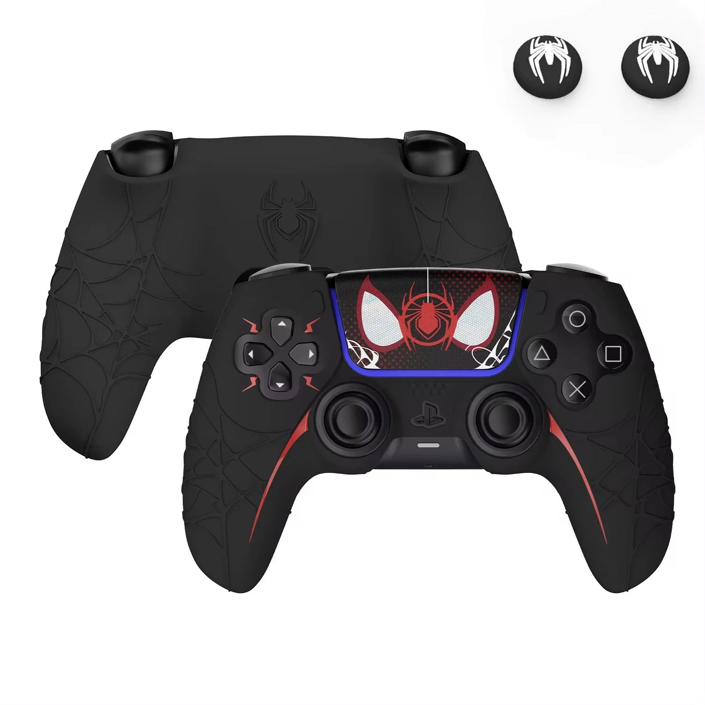 New Spider Web Silicone Skin For PS5 Controller