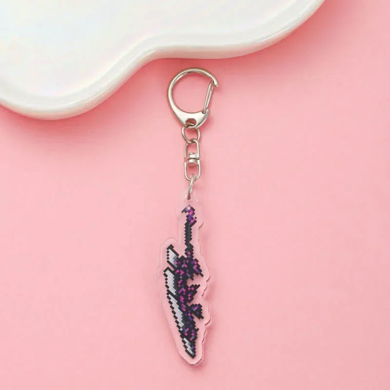 Cute Minecraft Keychain