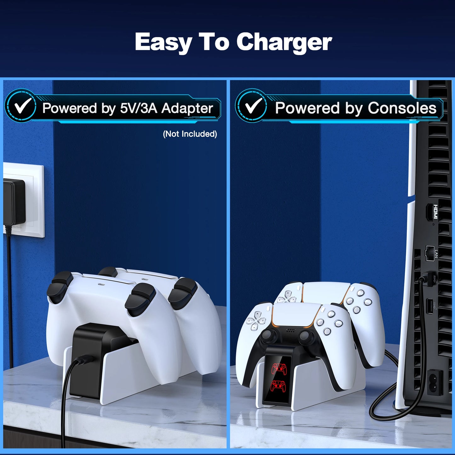 PS5 Controller Charger