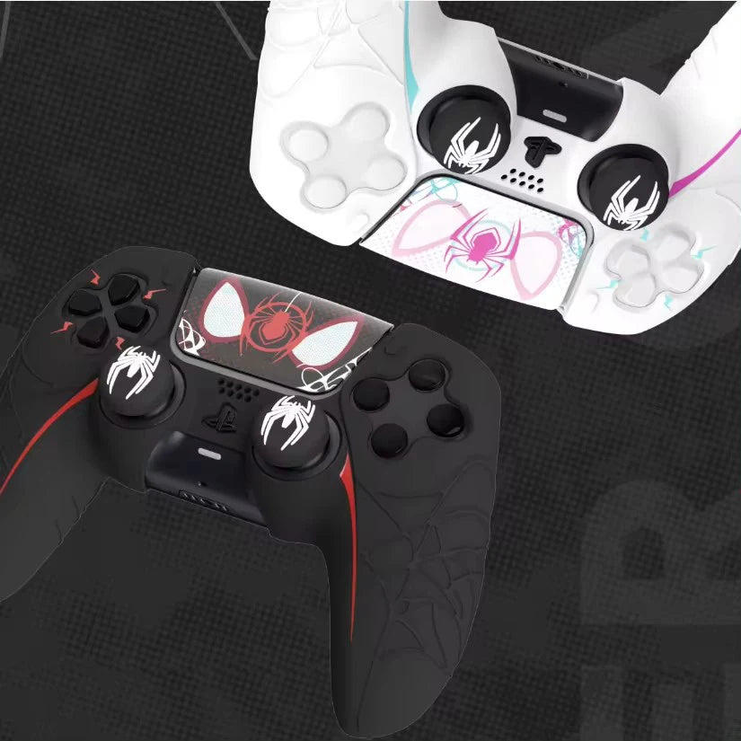 New Spider Web Silicone Skin For PS5 Controller