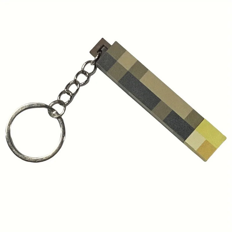 Keychain Minecraft Torch