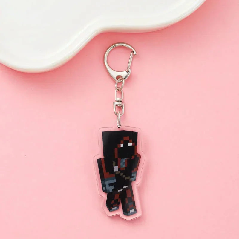 Cute Minecraft Keychain