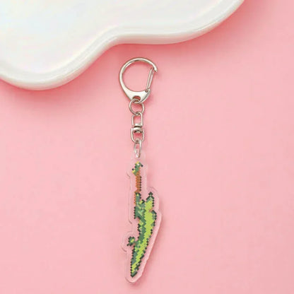 Cute Minecraft Keychain