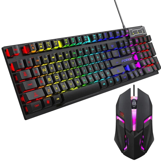 CyberPandaTech Mouse X1 & Keyboard K104 Set