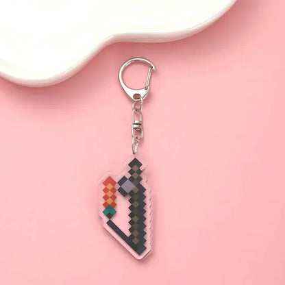 Cute Minecraft Keychain