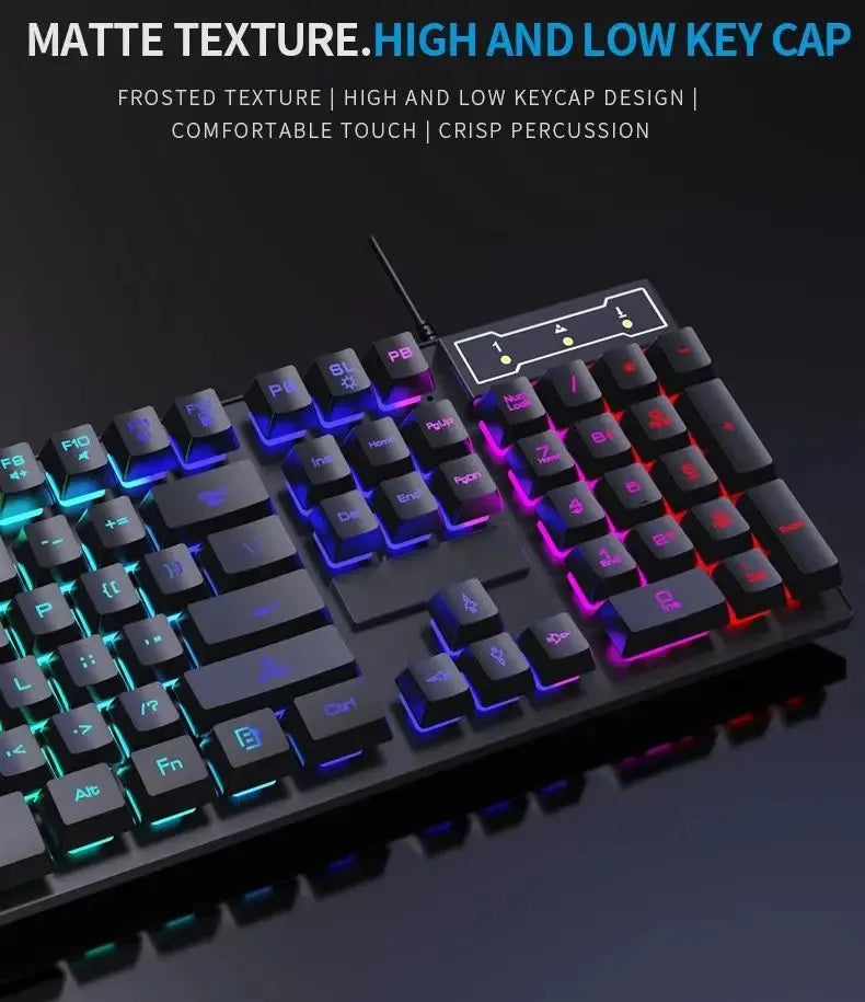 CyberPandaTech Mouse X1 & Keyboard K104 Set