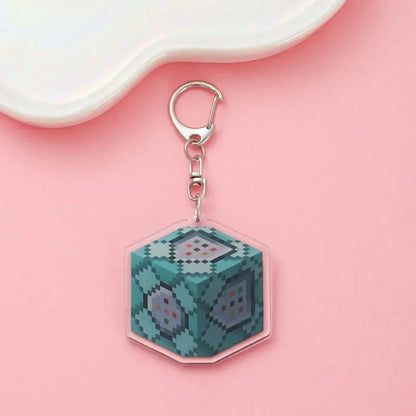 Cute Minecraft Keychain